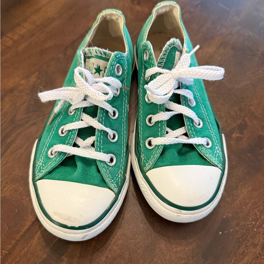 Green Kids Sneakers